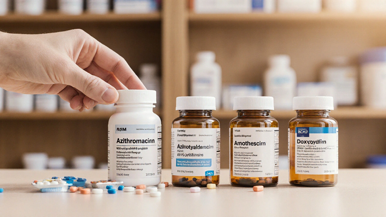 Azithromycin vs Alternatives: Detailed Comparison of Common Antibiotics