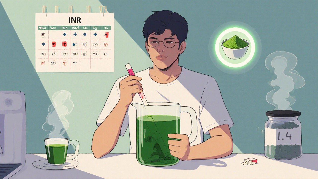 Green Tea and Warfarin: What You Need to Know About Blood Clotting and INR