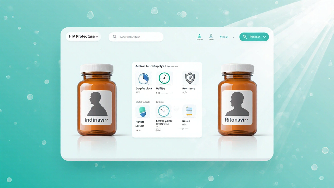 Indinavir vs Alternatives: Comparison of HIV Protease Inhibitors