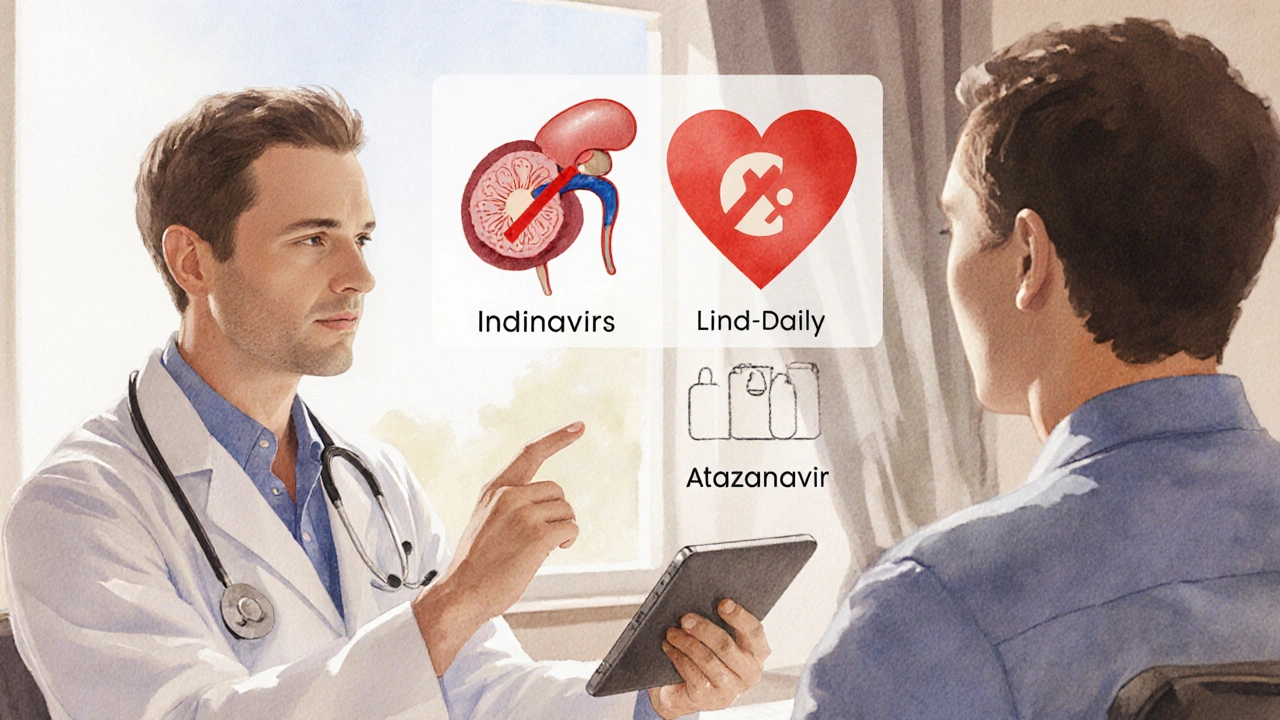 Key Alternatives to Indinavir