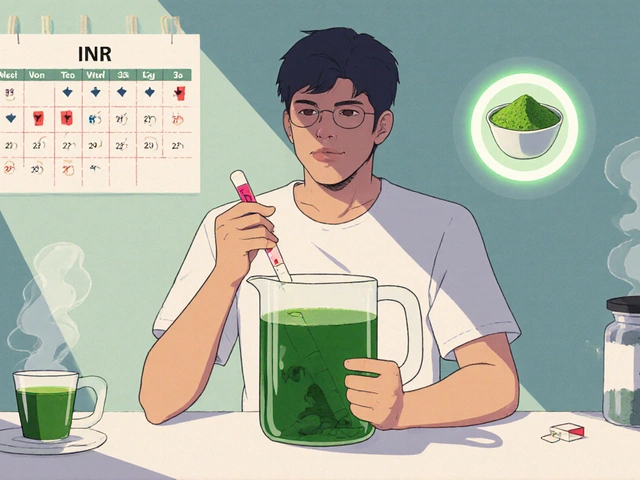 Green Tea and Warfarin: What You Need to Know About Blood Clotting and INR