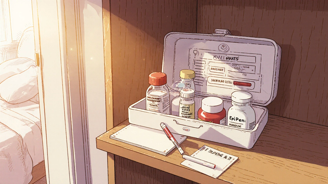 Home Emergency Kit for Medication Side Effects: What to Include
