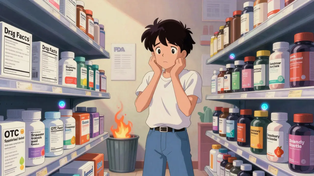 OTC Vitamins and Supplements: What the Drug Facts Label Doesn't Tell You